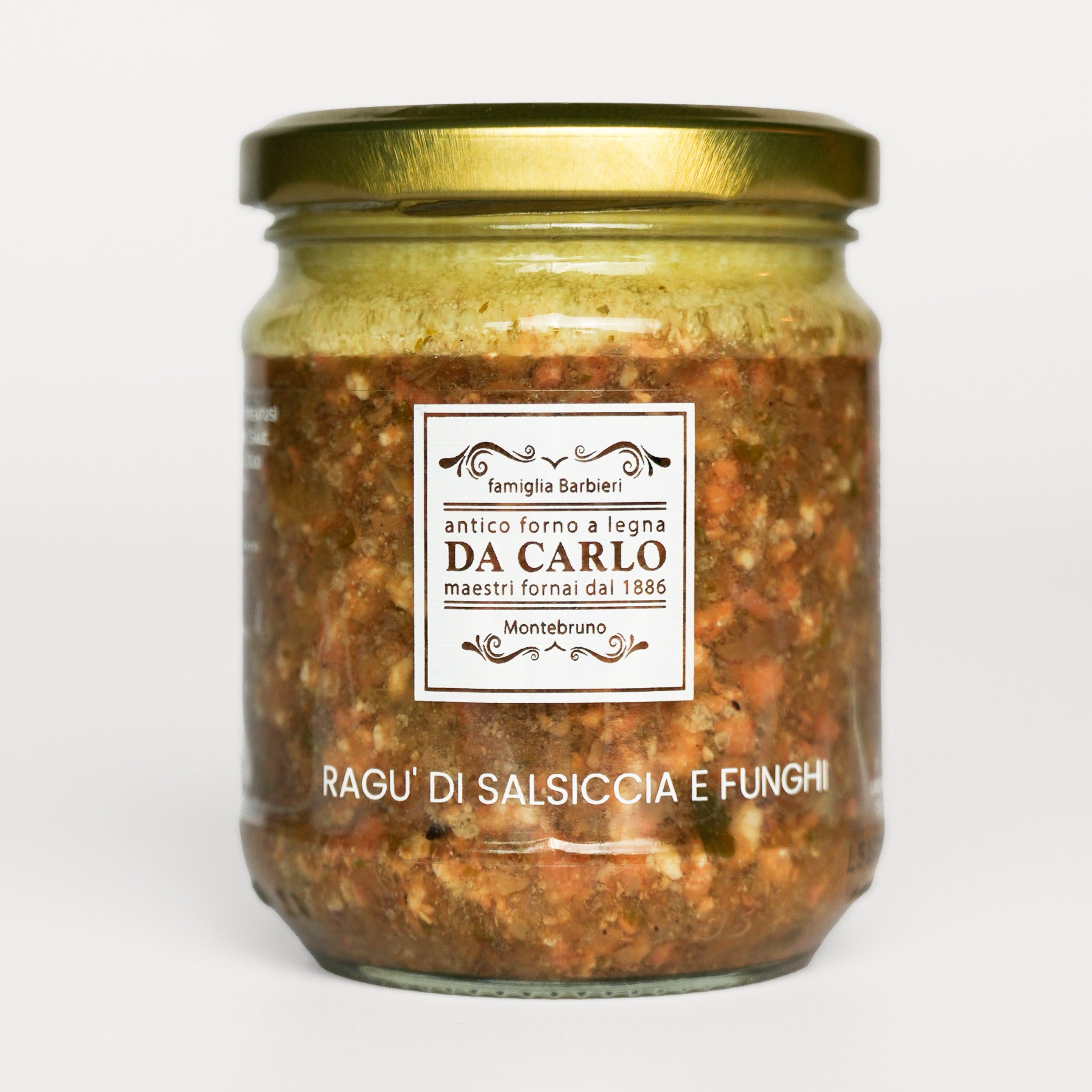 RAGÙ di SALSICCIA e FUNGHI